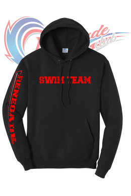 Renegade swim team Hoodie w Sleeve