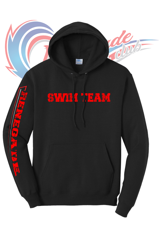 Renegade swim team Hoodie w Sleeve